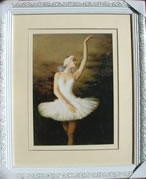 Kunstdruck - 
                            	Ballerina Nr. 2 - H/B 57cm/47cm